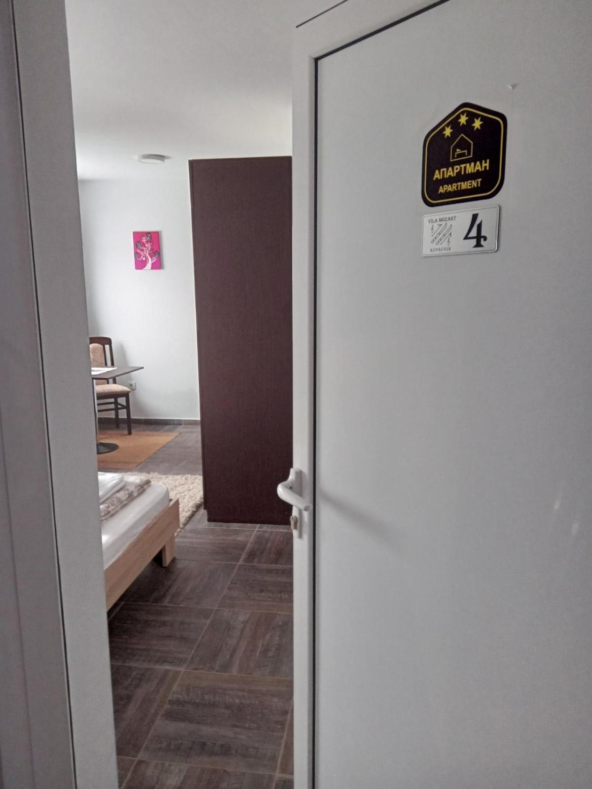 Vila Mozart - Apartments & Studios コパオニク エクステリア 写真